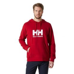Bluza z kapturem Helly Hansen HH Logo 2.0. Czerwone bluzy Helly Hansen, m, bez wzorów, z bawełny, z kapturem. W wyprzedaży za 292.55 zł.