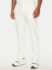 EA7 Emporio Armani Chinosy 7M000195 AF13554 U0005 Biały Regular Fit. Białe eleganckie spodnie EA7 Emporio Armani, m, z syntetyku. Za 419.99 zł.