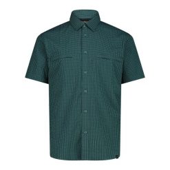 Koszula CMP. Zielone koszule CMP, bez wzorów, bez kołnierzyka, bez ramiączek. Za 241.50 zł.