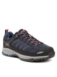 CMP Trekkingi Sun Hiking Shoe 31Q4807 Granatowy. Niebieskie buty trekkingowe CMP, bez wzorów, ze skóry, bez zapięcia. Za 399.99 zł.