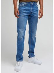 Lee Dżinsy - Slim fit - w kolorze niebieskim rozmiar: W32/L32. Niebieskie jeansy Lee, l. Za 200.13 zł.
