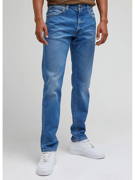 Lee Dżinsy - Slim fit - w kolorze niebieskim rozmiar: W33/L30. Niebieskie jeansy Lee, l. Za 147.65 zł.
