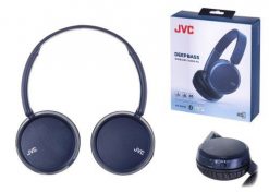 Słuchawki JVC HAS-36WAU BT BLUE. Niebieskie słuchawki bezprzewodowe Jvc. Za 136.99 zł.