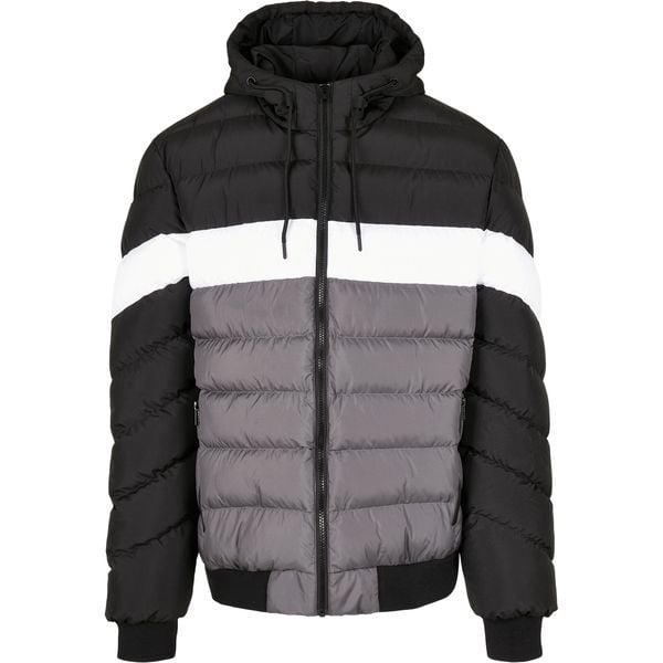 Kurtka Urban Classics colorblock bubble. Czarne kurtki Urban Classics, m, bez wzorów, bez kaptura. Za 379.00 zł.