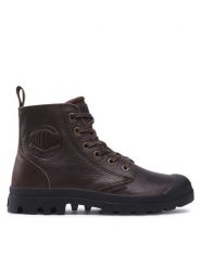 Palladium Trapery Pampa Zip Lth Ess 76888-248-M Brązowy. Brązowe trapery Palladium, ze skóry, bez zapięcia. Za 599.00 zł.