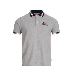 Polo Lonsdale Occumster. Szare koszulki polo Lonsdale, m, bez wzorów, bez kołnierzyka, bez ramiączek, na golfa. Za 210.00 zł.