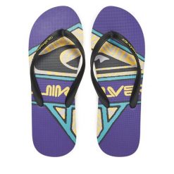 Japonki Quiksilver. Czarne japonki Quiksilver, bez wzorów. Za 59.99 zł.