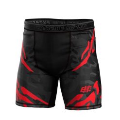 Spodenki Vale Tudo do MMA męskie EXTREME HOBBY BLACK PANTHER. Czarne odzież kompresyjna EXTREME HOBBY, m, bez wzorów, z elastanu. Za 179.00 zł.