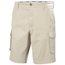 Spodenki cargo Helly Hansen Bryggen. Brązowe szorty Helly Hansen, bez wzorów, sportowe. Za 366.00 zł.