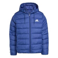 Kurtka puchowa adidas Essentials Climawarm 3 stripes. Niebieskie kurtki Adidas, xl, bez wzorów, z poliesteru, bez kaptura. Za 427.99 zł.