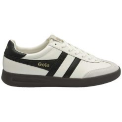 Sneakersy ze skóry Gola Cyclone Leather. Białe buty sportowe casual Gola, bez wzorów, z gumy, bez zapięcia. Za 470.50 zł.