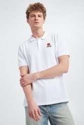 Polo męskie KENZO. Koszulki polo sportowe KENZO, m, bez wzorów, bez kołnierzyka, bez ramiączek. W wyprzedaży za 597.35 zł.