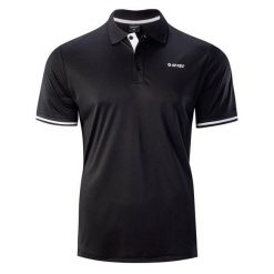 Męska Koszulka Polo Helsi. Białe koszulki polo sportowe Hi-tec, m, bez wzorów, bez kołnierzyka, bez ramiączek, trekkingowe. Za 100.99 zł.