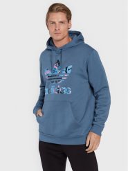 Adidas Bluza Camo Series Infill HK2802 Granatowy Regular Fit. Niebieskie bluzy Adidas, m, bez wzorów, z bawełny, bez kaptura. Za 149.99 zł.