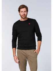 Polo Sylt Bluza w kolorze czarnym rozmiar: L. Czarne bluzy Polo Sylt, l, bez wzorów, bez kaptura. Za 114.17 zł.