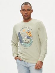 Jack&Jones Bluza Zion 12249451 Zielony Standard Fit. Zielone bluzy Jack&Jones, m, bez wzorów, z bawełny, bez kaptura. Za 69.99 zł.
