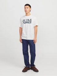 Jack & Jones Koszulka "Bryan" w kolorze białym rozmiar: XL. Białe bezrękawniki Jack & Jones, xl, bez wzorów, z bawełny, bez kołnierzyka, bez ramiączek. Za 52.79 zł.