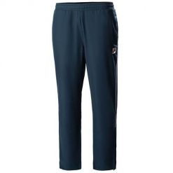 Spodnie treningowe męskie Fila FBM211006100. Niebieskie spodnie treningowe długie Fila, m, bez wzorów, z dresówki. Za 389.00 zł.