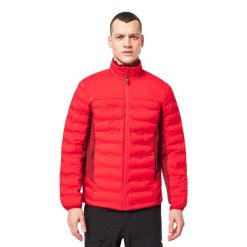 Kurtka puchowa turystyczna Zimowa męska Oakley Ellipse Rc Quilted Jacket. Czerwone kurtki Oakley, na zimę, l, bez wzorów, z puchu, bez kaptura. W wyprzedaży za 549.99 zł.