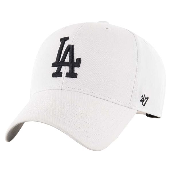 Czapka z daszkiem męska MLB Los Angeles Dodgers Cap. Białe czapki z daszkiem 47 Brand, bez wzorów, z wełny. Za 169.00 zł.