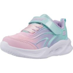 Buty SKECHERS SOLA GLOW Wielokolorowy. Buty trekkingowe Skechers, bez wzorów, z syntetyku, bez zapięcia. Za 198.99 zł.