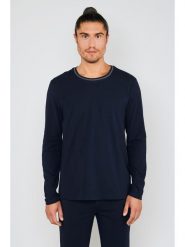 Joop! Bodywear Piżama w kolorze granatowym rozmiar: L. Niebieskie piżamy Joop! Bodywear, l, bez wzorów, z bawełny, bez ramiączek. Za 199.95 zł.