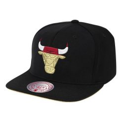 Czapka z daszkiem Mitchell & Ness NBA Chicago Bulls Snapback 6HSSMM19489-CBUBLCK. Czarne czapki z daszkiem Mitchell & Ness, bez wzorów. Za 109.00 zł.