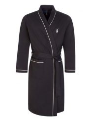Ralph Lauren Underwear Szlafrok w kolorze czarnym rozmiar: L. Czarne szlafroki Ralph Lauren Underwear, l, bez wzorów, bez ramiączek, bez kaptura. Za 429.07 zł.