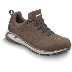 Buty trekkingowe męskie MEINDL Korfu Walker. Brązowe buty trekkingowe MEINDL, bez wzorów, bez zapięcia. Za 999.00 zł.