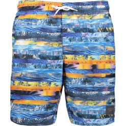 Szorty kąpielowe "Print Leisure" w kolorze niebiesko-pomarańczowym. Kąpielówki marki Speedo. W wyprzedaży za 115.95 zł.