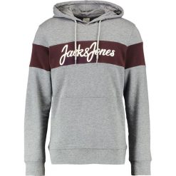 Jack & Jones JORGOLD HOOD Bluza z kapturem light grey melange. Bluzy z kapturem marki Jack & Jones, m, z bawełny, z kapturem. Za 129.00 zł.