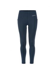 Craft Essence Tights 3 M – legginsy treningowe z recyklingu o elastycznym kroju. Brązowe legginsy długie sportowe Craft, m, bez wzorów, z dżerseju, na fitness i siłownię. Za 344.00 zł.