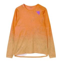 Dżersej z długim rękawem Endura SingleTrack Print. Brązowe bluzy ENDURA, bez wzorów, z dżerseju, bez kaptura. Za 249.99 zł.