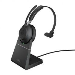 Słuchawki nauszne bezprzewodowe Jabra Evolve2 65 UC Mono Link380c, black. Czarne słuchawki bezprzewodowe Jabra. Za 608.99 zł.