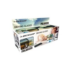Okulary Dunlop z polaryzacją 130MM z etui. Czarne okulary przeciwsłoneczne Dunlop. Za 16.98 zł.