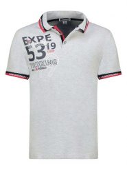 Geographical Norway Koszulka polo "Krug" w kolorze szarym rozmiar: S. Szare koszulki polo Geographical Norway, s, bez wzorów, z bawełny, bez kołnierzyka, bez ramiączek. Za 86.99 zł.
