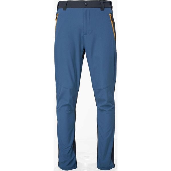 Spodnie męskie LOAP Uzben, niebieskie XL. Niebieskie spodnie materiałowe ZONE PERFECT, na co dzień, m, bez wzorów. Za 258.99 zł.