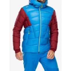 Kurtka puchowa męska La Sportiva Supercouloir 1000 Down Jkt. Niebieskie kurtki La Sportiva, l, bez wzorów, z puchu, bez kaptura. Za 1,949.99 zł.