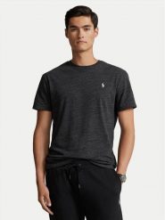Polo Ralph Lauren T-Shirt 710671426137 Czarny Regular Fit. Czarne koszulki polo Polo Ralph Lauren, l, bez wzorów, z bawełny, bez kołnierzyka, bez ramiączek. Za 229.99 zł.