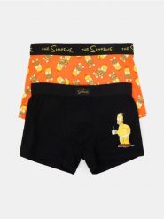 Bawełniane bokserki classic 2 pack The Simpsons - wielobarwny. Bokserki Sinsay, l, bez wzorów, z bawełny. Za 29.99 zł.