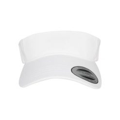 Czapka Flexfit curved visor. Białe czapki z daszkiem FLEXFIT, bez wzorów. Za 46.00 zł.