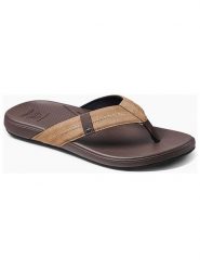 Reef Japonki "Phantom 2.0" w kolorze beżowo-brązowym rozmiar: 43. Brązowe japonki Reef, bez wzorów, z tkaniny. Za 185.76 zł.