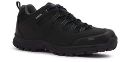 Buty trekkingowe Trespass Finley Low Cut Męskie Czarno-Niebieskie. Czarne buty turystyczne Trespass, bez wzorów, bez zapięcia, trekkingowe. Za 273.85 zł.