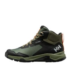 Buty trekkingowe Helly Hansen Canyon Mid HT. Zielone buty turystyczne Helly Hansen, bez wzorów, z gumy, bez zapięcia, trekkingowe. Za 586.50 zł.