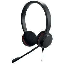 Jabra Evolve 20 Zestaw słuchawkowy Przewodowa Opaska na głowę Biuro/centrum telefoniczne. Słuchawki bezprzewodowe Jabra. Za 380.99 zł.