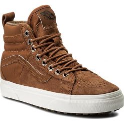 Sneakersy VANS - Sk8-Hi 46 Mte Dx VN0A3DQ5OGT (Mte) Glazed Ginger/Flannel. Brązowe buty sportowe casual marki Vans, z gumy. W wyprzedaży za 299.00 zł.