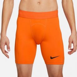 Spodnie treningowe męskie Nike Pro Drifit Strike. Brązowe szorty Nike, m, bez wzorów, sportowe. Za 127.45 zł.