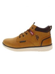 U.S. Polo Assn. Sneakersy w kolorze jasnobrązowym rozmiar: 42. Brązowe buty sportowe casual U.S. Polo Assn., bez wzorów, bez zapięcia. Za 223.46 zł.