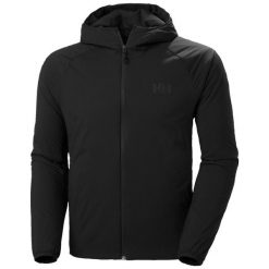 Izolacyjna kurtka z kapturem rozciągliwa Helly Hansen Odin 2.0 Lightweight. Czarne kurtki Helly Hansen, m, bez wzorów, z kapturem. Za 789.99 zł.