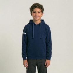 Junior Bluza Spalato z kapturem Niebieska. Niebieskie bluzy z kapturem Legea, xs, bez wzorów, z bawełny, z kapturem. Za 180.00 zł.